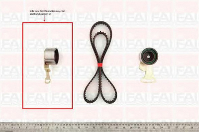 FAI AUTOPARTS tbk81 -  Комплект ремня ГРМ